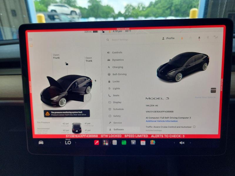 2023 Tesla Model 3 მანქანა იყიდება აუქციონზე, vin: 5YJ3E1EAXPF436968, აუქციონის ნომერი: 56568476