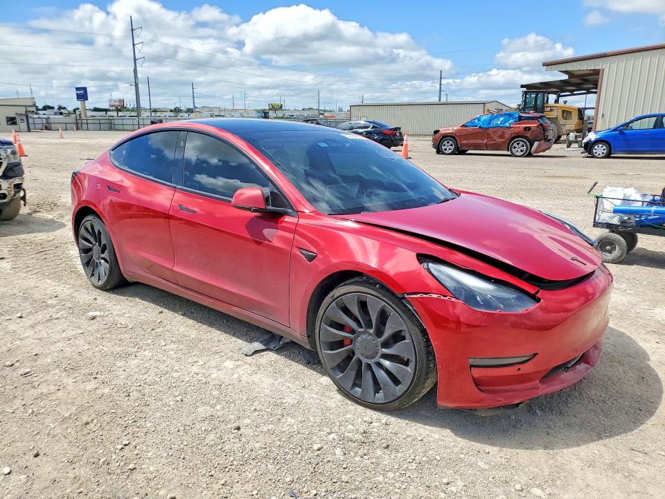 Продаж на аукціоні авто 2022 Tesla Model 3, vin: 5YJ3E1EC1NF343674, номер лоту: 57864956