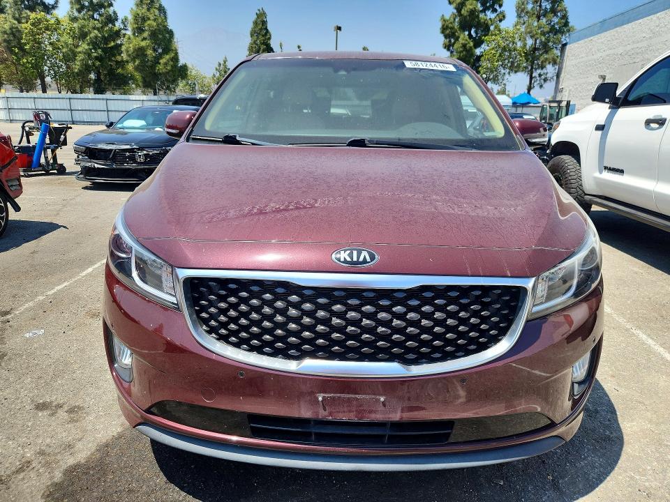 58124416 :رقم المزاد ، KNDMC5C1XJ6367089 vin ، 2018 Kia Sedona مزاد بيع