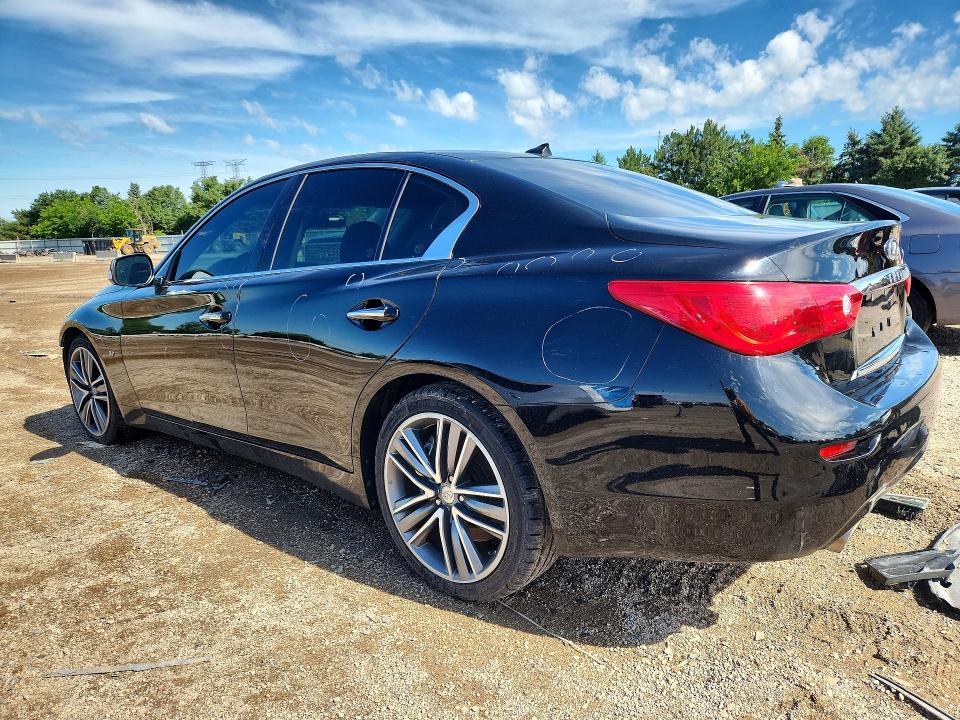 58204326 :رقم المزاد ، JN1BV7AP8FM353461 vin ، 2015 Infiniti Q50 مزاد بيع