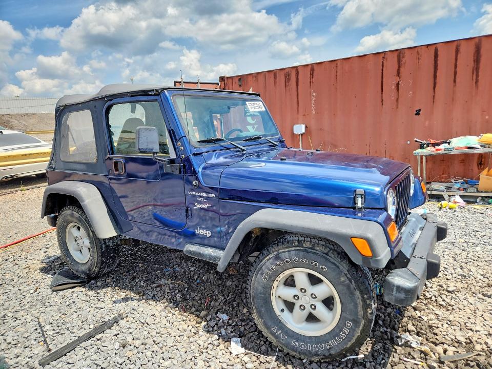 Продажа на аукционе авто 2001 Jeep Wrangler / Tj, vin: 1J4FA49S11P355488, номер лота: 57007046