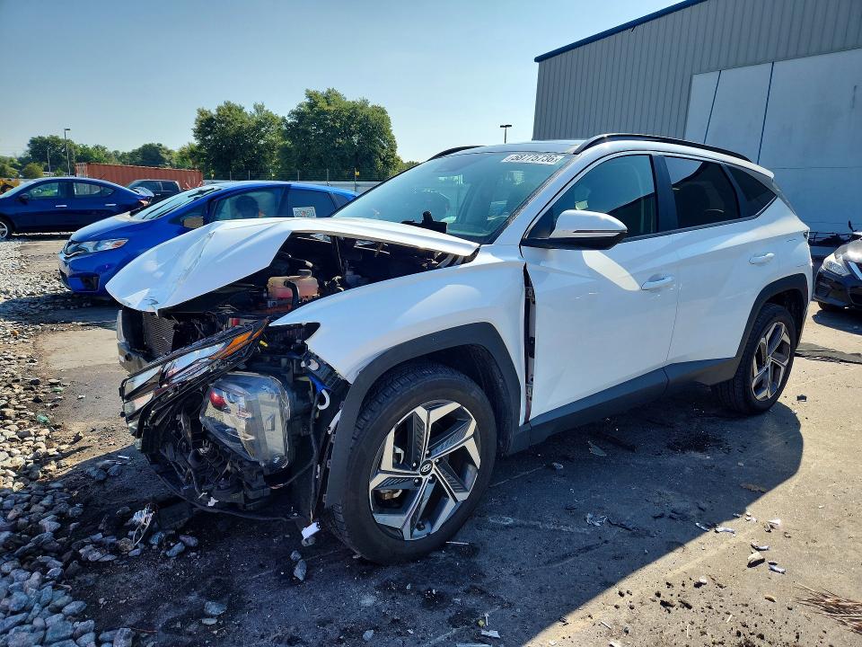 2022 Hyundai Tucson მანქანა იყიდება აუქციონზე, vin: KM8JFCA16NU026982, აუქციონის ნომერი: 58775736