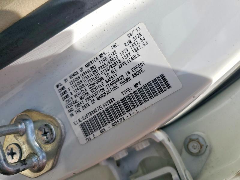 Продажа на аукционе авто 2014 Acura Rdx, vin: 5J8TB3H57EL002683, номер лота: 58780916