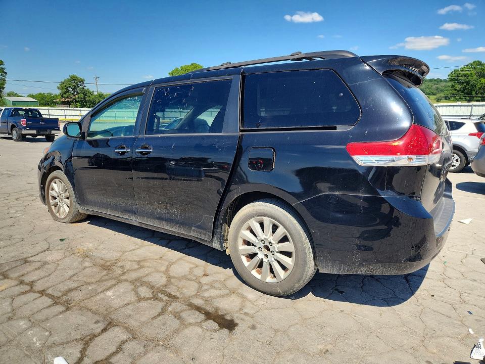56228666 :رقم المزاد ، 5TDDK3DC5CS042019 vin ، 2012 Toyota Sienna مزاد بيع