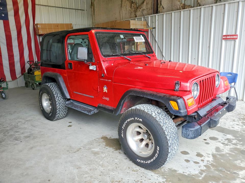 58009896 :رقم المزاد ، 1J4FA29P6YP735131 vin ، 2000 Jeep Wrangler / Tj مزاد بيع