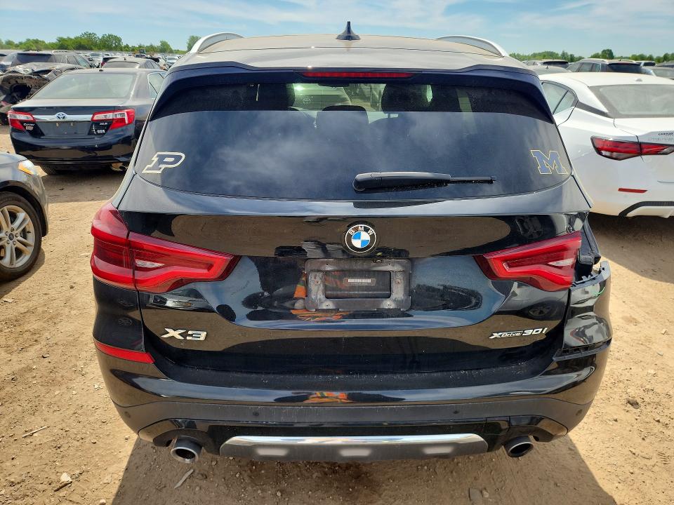 2019 Bmw X3 მანქანა იყიდება აუქციონზე, vin: 5UXTR9C59KLR09756, აუქციონის ნომერი: 55579976