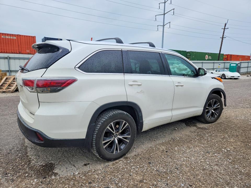 Продажа на аукционе авто 2016 Toyota Highlander, vin: 5TDJKRFH1GS302551, номер лота: 59117416