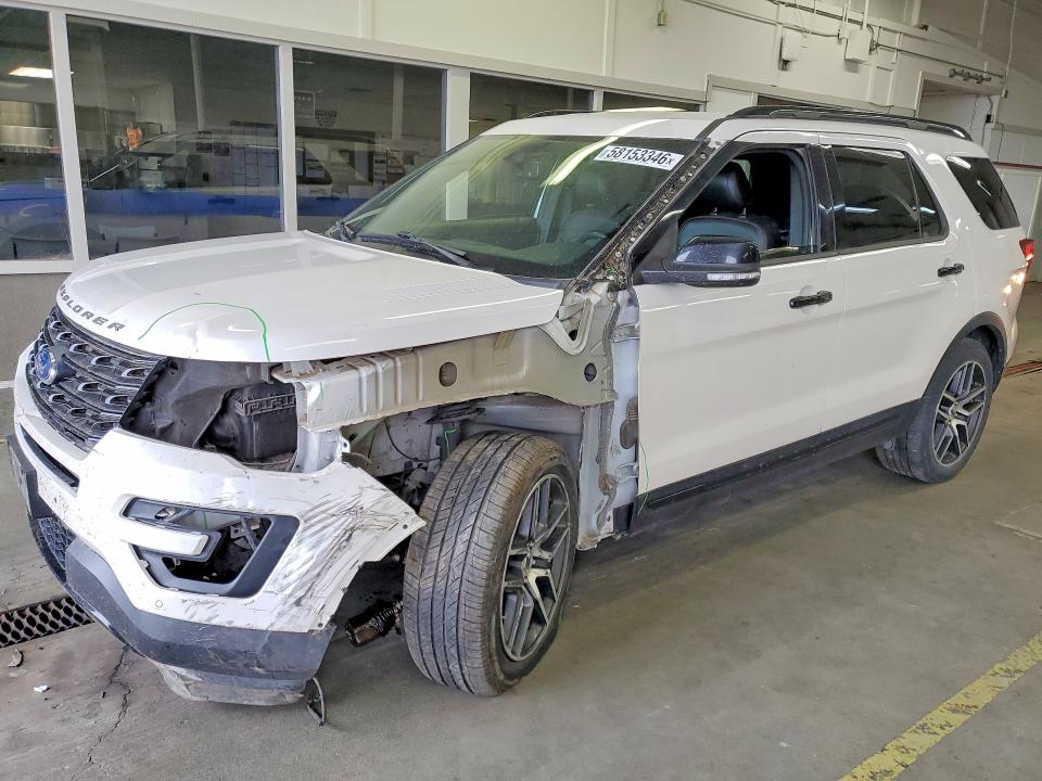 Продажа на аукционе авто 2017 Ford Explorer, vin: 1FM5K8GT0HGD55943, номер лота: 58153346