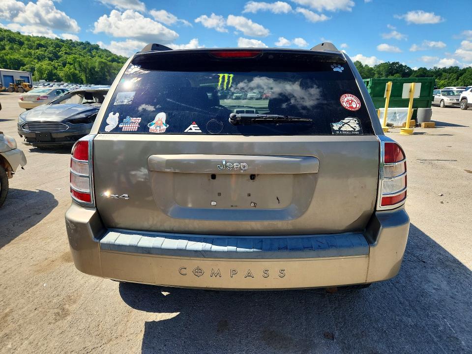 2008 Jeep Compass მანქანა იყიდება აუქციონზე, vin: 1J8FF47W68D713640, აუქციონის ნომერი: 57858726