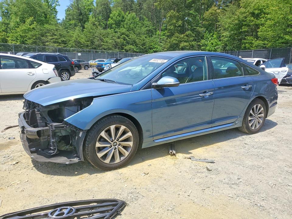 2015 Hyundai Sonata მანქანა იყიდება აუქციონზე, vin: 5NPE34AFXFH086193, აუქციონის ნომერი: 56032116