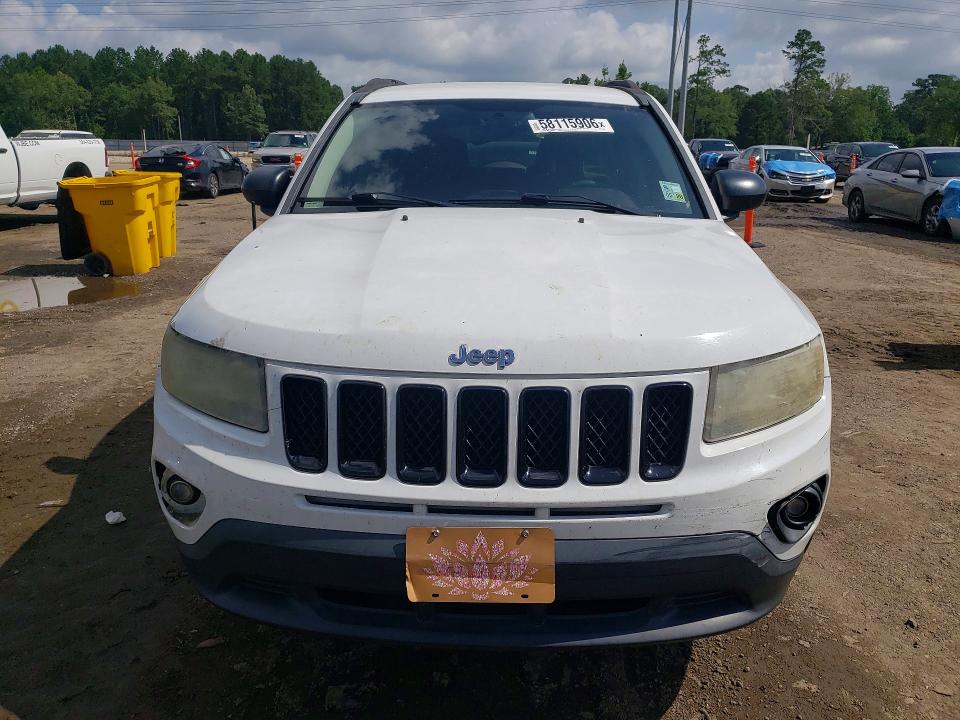 2012 Jeep Compass მანქანა იყიდება აუქციონზე, vin: 1C4NJCEB5CD719854, აუქციონის ნომერი: 58115906