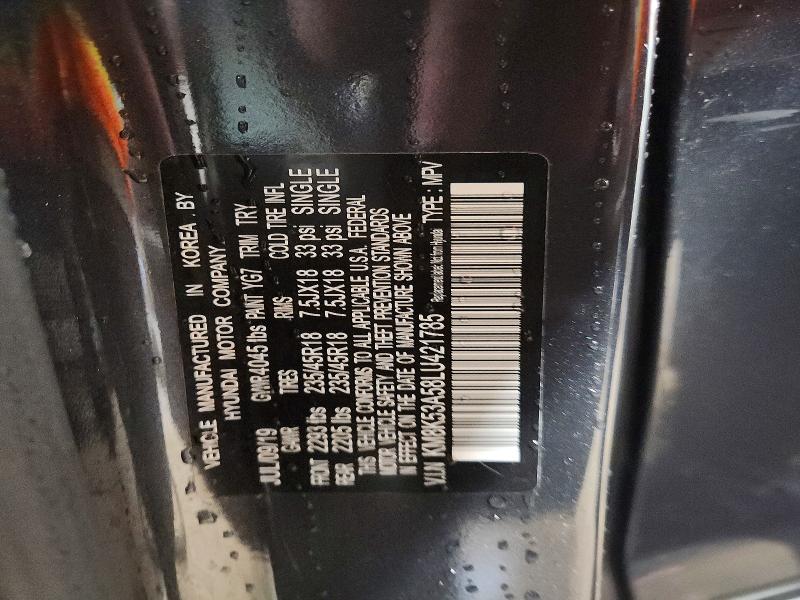 Продаж на аукціоні авто 2020 Hyundai Kona, vin: KM8K53A58LU421785, номер лоту: 57694156