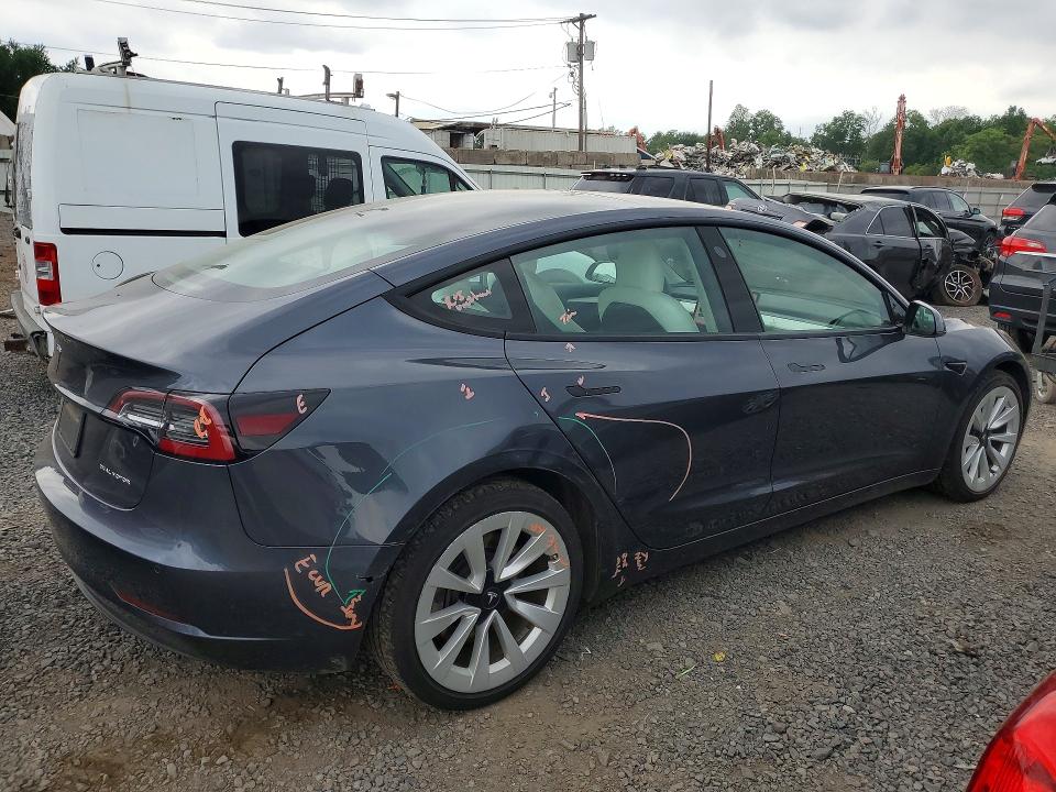 Продаж на аукціоні авто 2022 Tesla Model 3, vin: 5YJ3E1EB5NF202601, номер лоту: 56522116