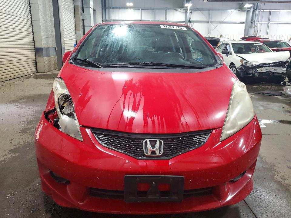 58257116 :رقم المزاد ، JHMGE8H44AC011622 vin ، 2010 Honda Fit مزاد بيع