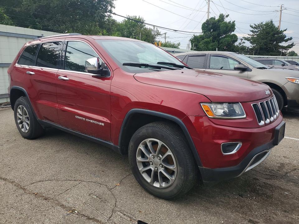 2012 Jeep Grand Cherokee მანქანა იყიდება აუქციონზე, vin: 1C4RJFBG6EC543215, აუქციონის ნომერი: 56570056