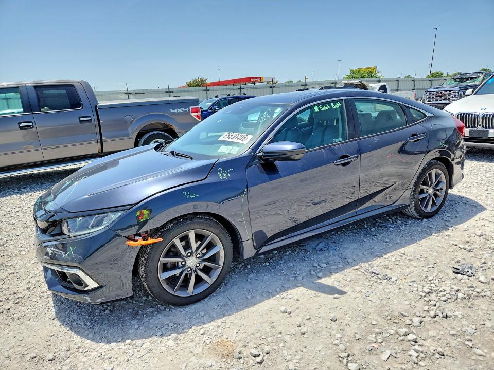 Auction sale of the 2019 Honda Civic, vin: 19XFC1F72KE202974, lot number: 58550406