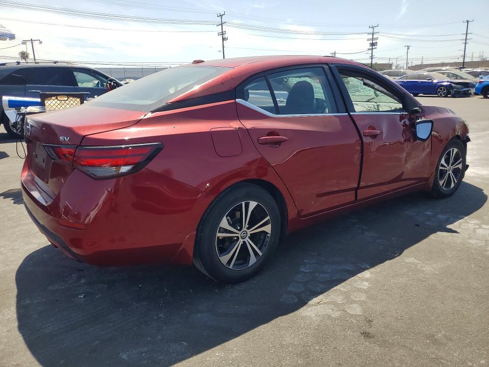 Продаж на аукціоні авто 2021 Nissan Sentra, vin: 3N1AB8CV3MY221174, номер лоту: 55810976
