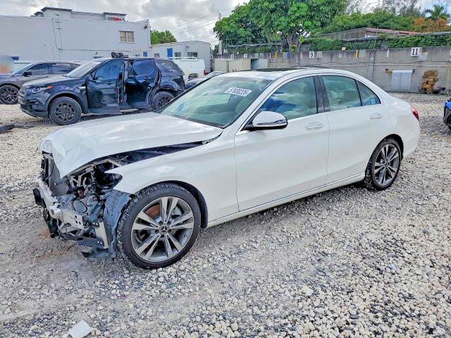 2020 Mercedes-benz C მანქანა იყიდება აუქციონზე, vin: WDDWF8DB2LR539423, აუქციონის ნომერი: 57830226