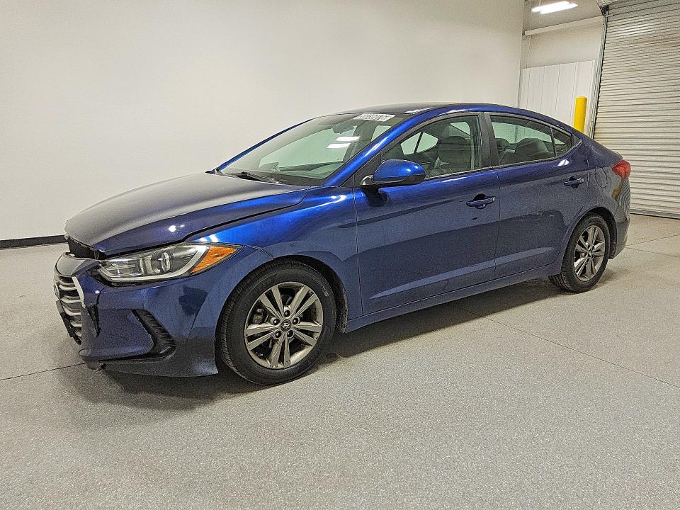 58036076 :رقم المزاد ، 5NPD84LF8JH255372 vin ، 2018 Hyundai Elantra مزاد بيع