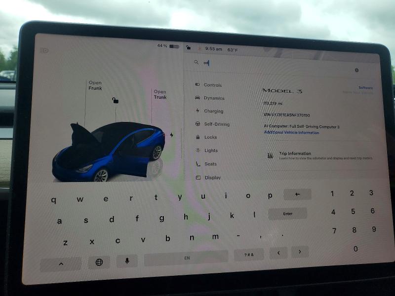 Aukcja sprzedaży 2022 Tesla Model 3, vin: 5YJ3E1EA5NF370150, numer aukcji: 58144526
