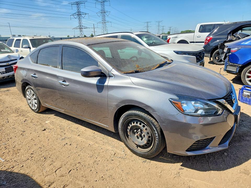 2019 Nissan Sentra მანქანა იყიდება აუქციონზე, vin: 3N1AB7AP2KY221324, აუქციონის ნომერი: 55992886