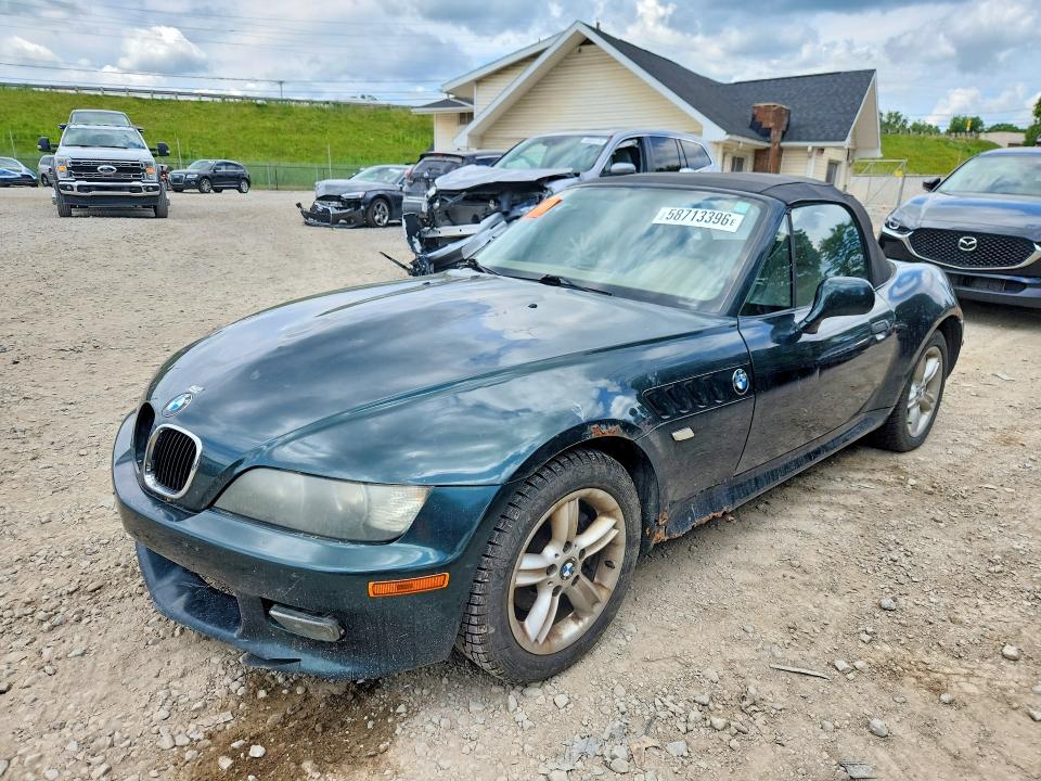 Продаж на аукціоні авто 2000 Bmw Z3, vin: 4USCH9344YLF86976, номер лоту: 58713396