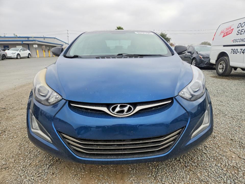 2014 Hyundai Elantra მანქანა იყიდება აუქციონზე, vin: KMHDH4AH1EU075307, აუქციონის ნომერი: 55797436