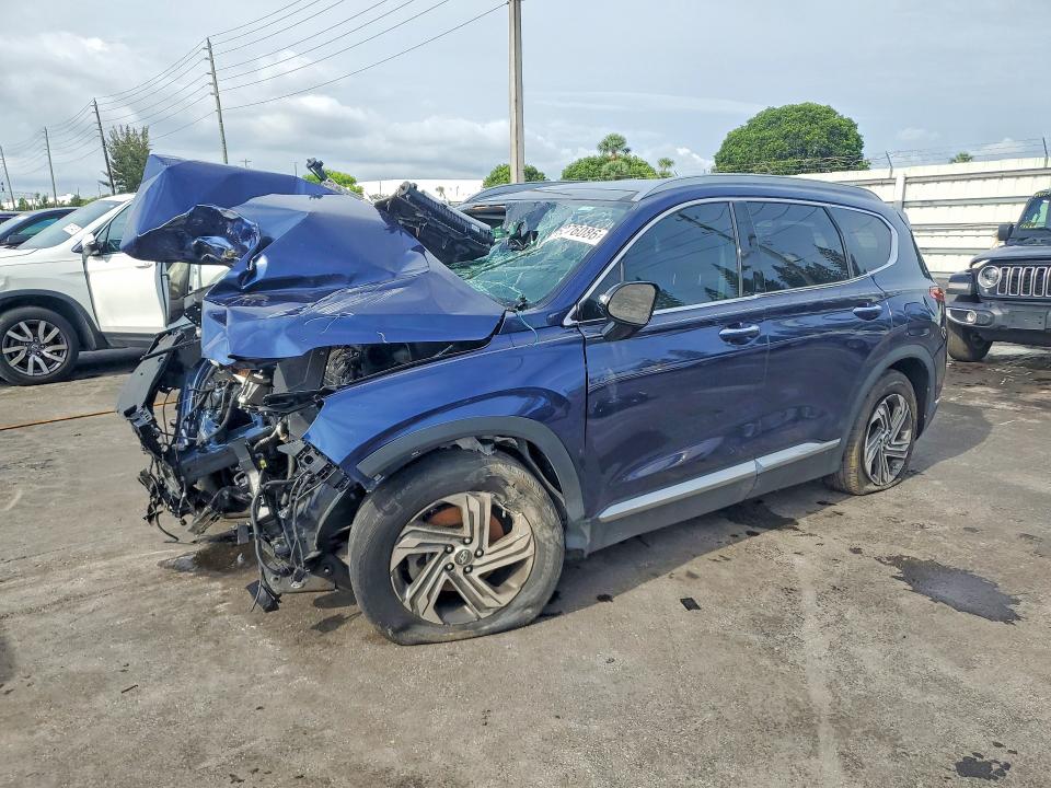 2021 Hyundai Santa Fe მანქანა იყიდება აუქციონზე, vin: 5NMS34AJ8MH336113, აუქციონის ნომერი: 55276086