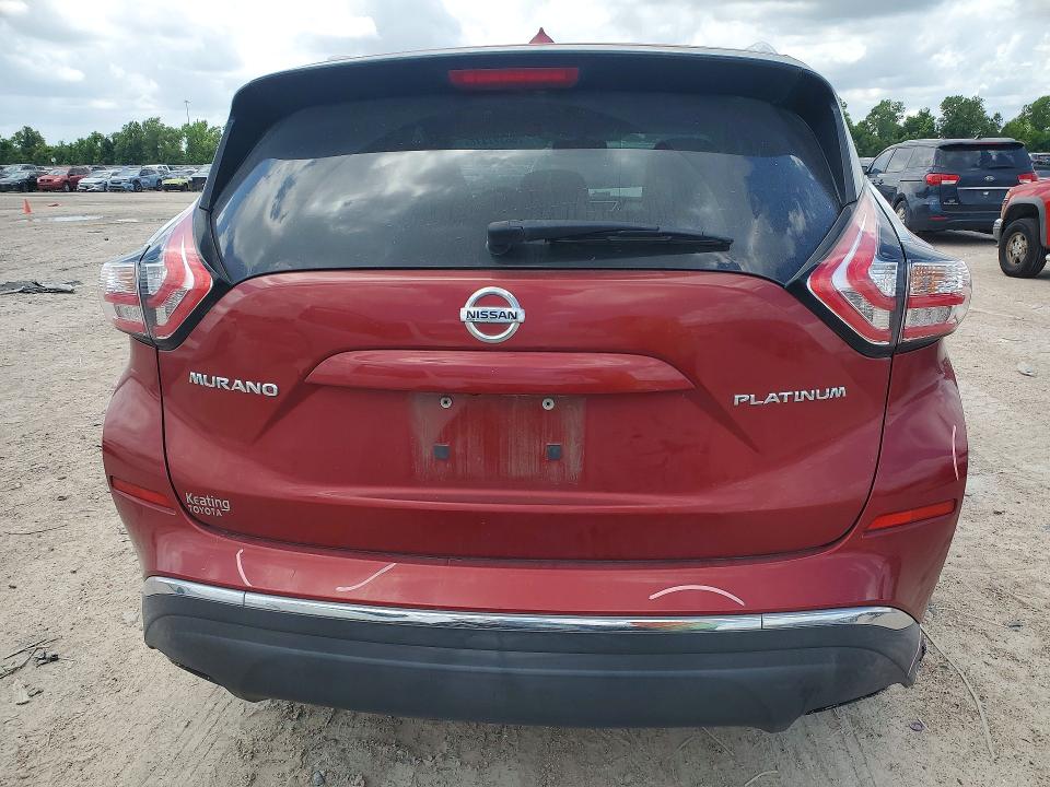 56327376 :رقم المزاد ، 5N1AZ2MG5FN214096 vin ، 2015 Nissan Murano مزاد بيع