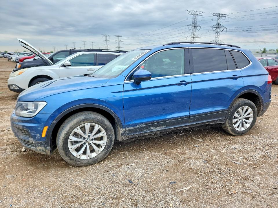 2019 Volkswagen Tiguan მანქანა იყიდება აუქციონზე, vin: 3VV2B7AX5KM100510, აუქციონის ნომერი: 55687666