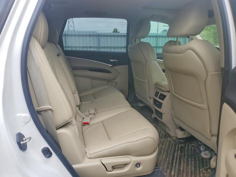 56768846 :رقم المزاد ، 5FRYD4H45HB504402 vin ، 2017 Acura Mdx مزاد بيع