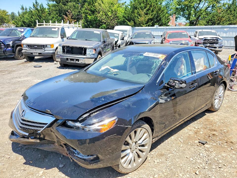 55277886 :رقم المزاد ، JH4KC1F93EC000848 vin ، 2014 Acura Rlx مزاد بيع