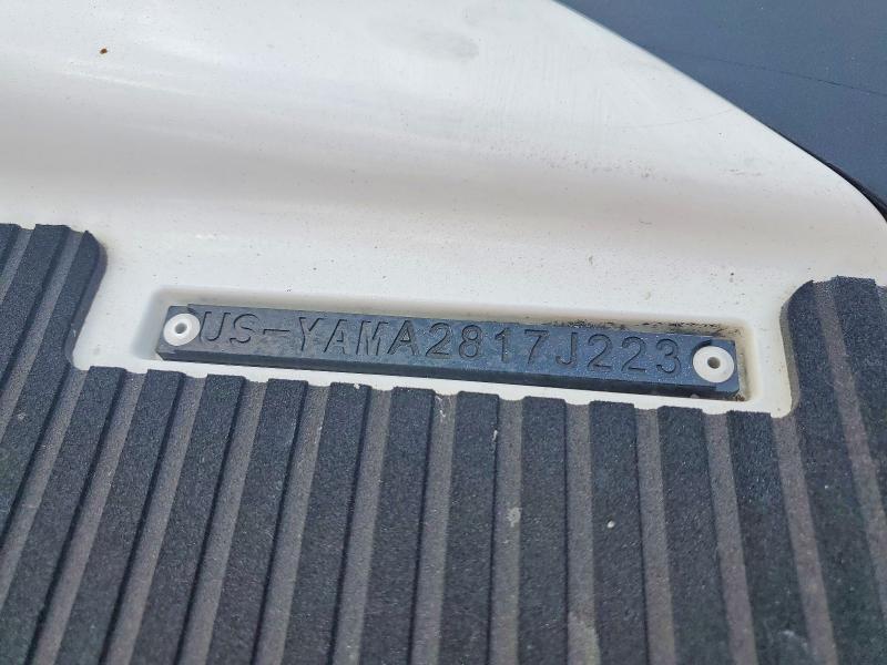 59601616 :رقم المزاد ، YAMA2817J223 vin ، 2023 Yam Yamaha Vx مزاد بيع