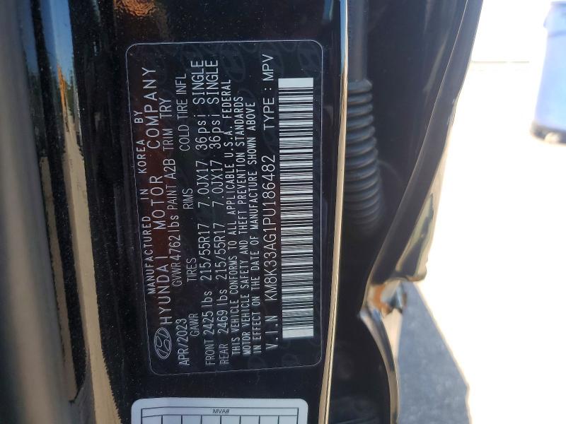 2023 Hyundai Kona მანქანა იყიდება აუქციონზე, vin: KM8K33AG1PU186482, აუქციონის ნომერი: 55911166