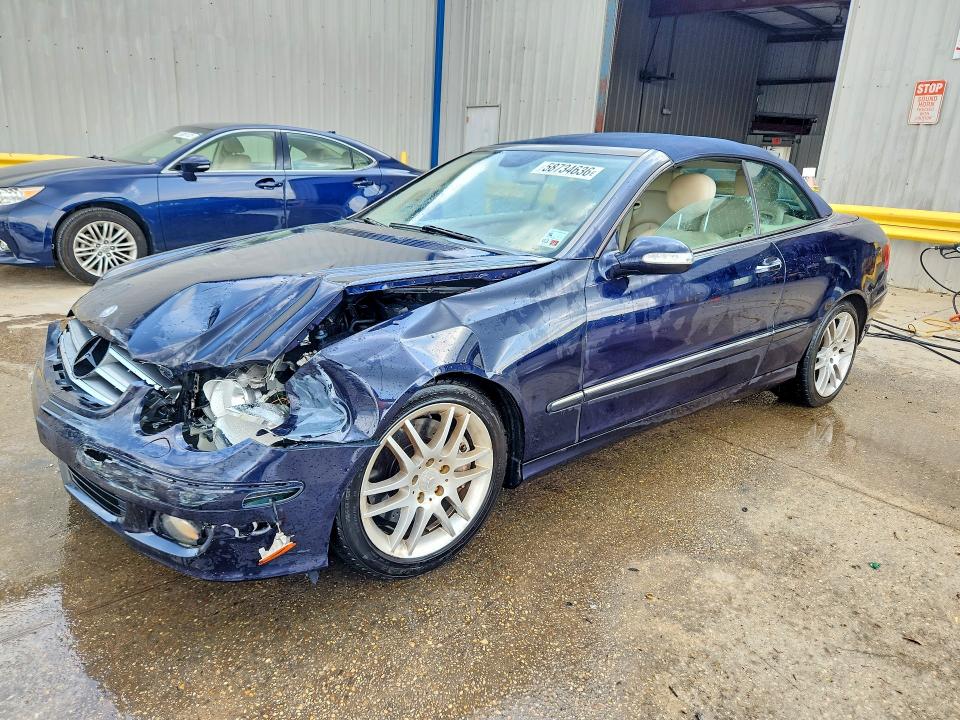 2009 Mercedes-benz Clk მანქანა იყიდება აუქციონზე, vin: WDBTK56FX9T104277, აუქციონის ნომერი: 58734636