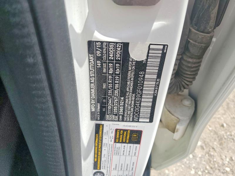 Продажа на аукционе авто 2016 Mercedes-benz Glc, vin: WDC0G4KB9GF010948, номер лота: 57885256