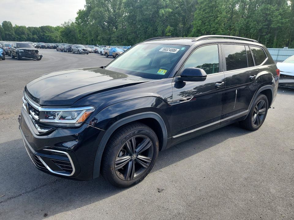56524806 :رقم المزاد ، 1V2RR2CA9MC544657 vin ، 2021 Volkswagen Atlas مزاد بيع