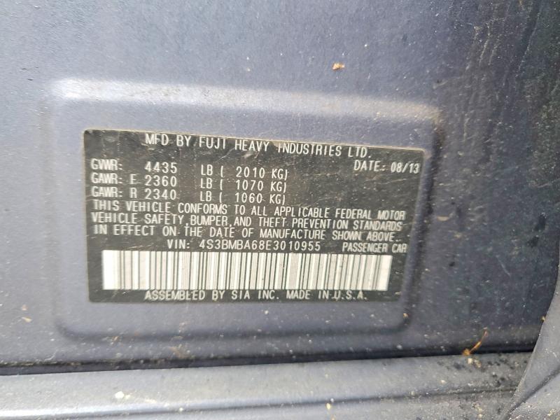 Продажа на аукционе авто 2014 Subaru Legacy, vin: 4S3BMBA68E3010955, номер лота: 58473756