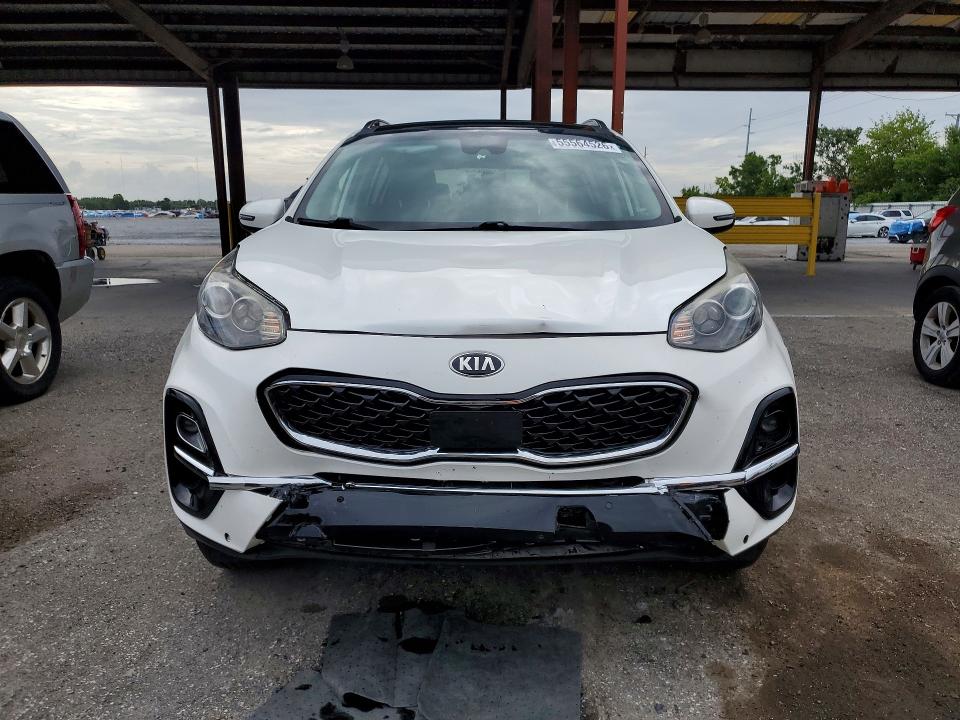 Продаж на аукціоні авто 2021 Kia Sportage, vin: KNDPNCAC5M7887053, номер лоту: 55564526