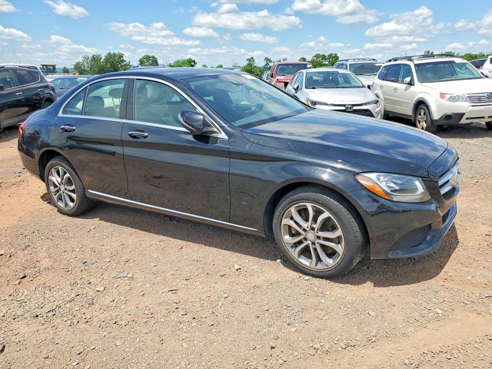 2017 Mercedes-benz C მანქანა იყიდება აუქციონზე, vin: 55SWF4KB5HU192445, აუქციონის ნომერი: 57649906
