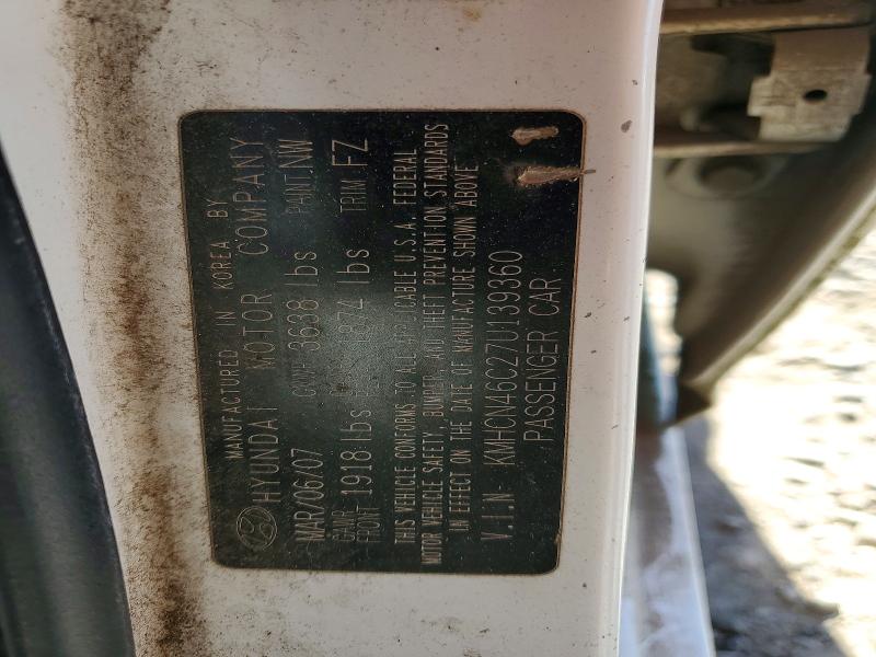 Продажа на аукционе авто 2007 Hyundai Accent, vin: KMHCN46C27U139360, номер лота: 57714646