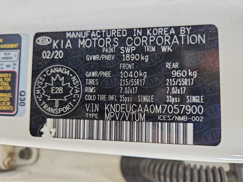 Продаж на аукціоні авто 2021 Kia Seltos, vin: KNDEUCAA0M7057900, номер лоту: 55903486
