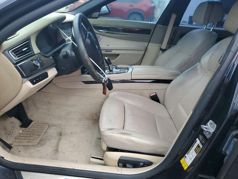 2014 Bmw 740 მანქანა იყიდება აუქციონზე, vin: WBAYE4C57ED137940, აუქციონის ნომერი: 55106196