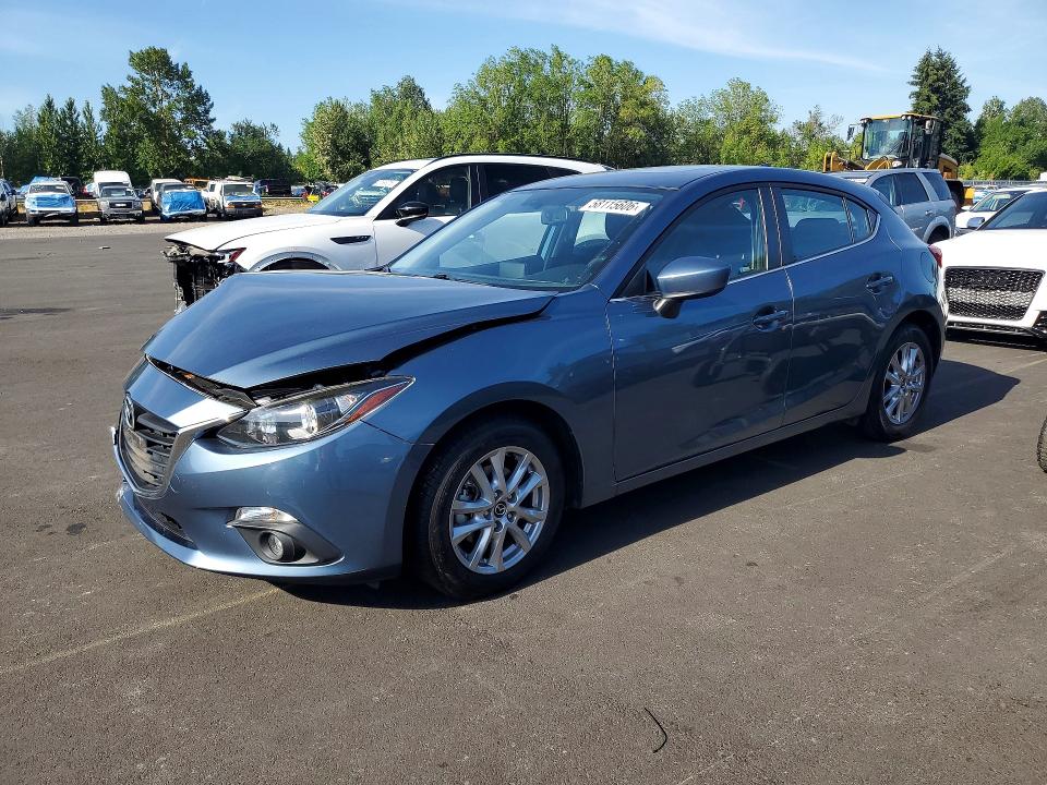 Aukcja sprzedaży 2016 Mazda 3, vin: JM1BM1M7XG1309103, numer aukcji: 58115606