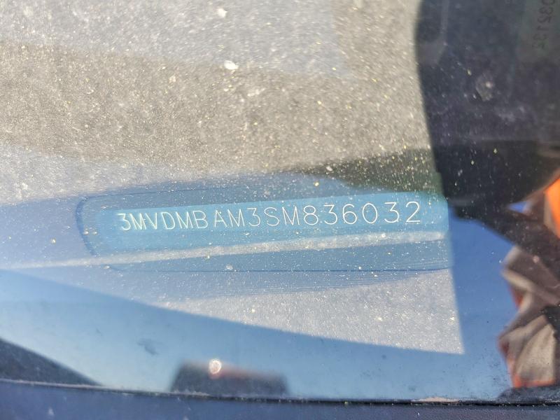 56831336 :رقم المزاد ، 3MVDMBAM3SM836032 vin ، 2025 Mazda Cx-30 مزاد بيع