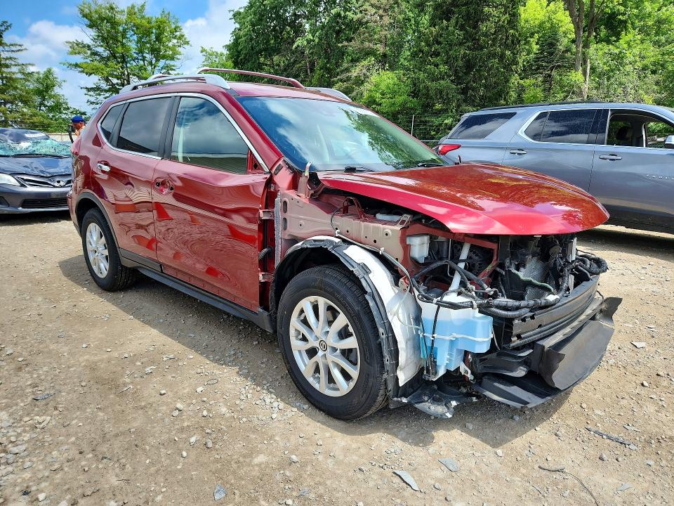 56661036 :رقم المزاد ، 5N1AT2MT1KC809032 vin ، 2019 Nissan Rogue مزاد بيع