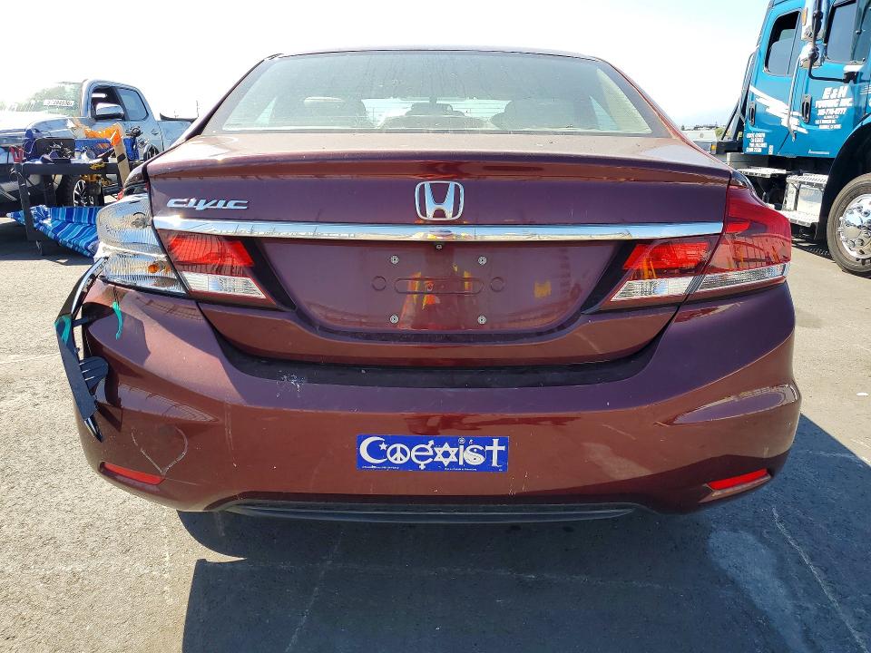 Продажа на аукционе авто 2015 Honda Civic, vin: 19XFB2F52FE284704, номер лота: 57872906