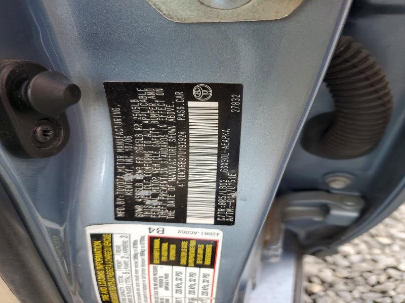 Aukcja sprzedaży 2007 Toyota Avalon, vin: 4T1BK36B97U193924, numer aukcji: 56846146