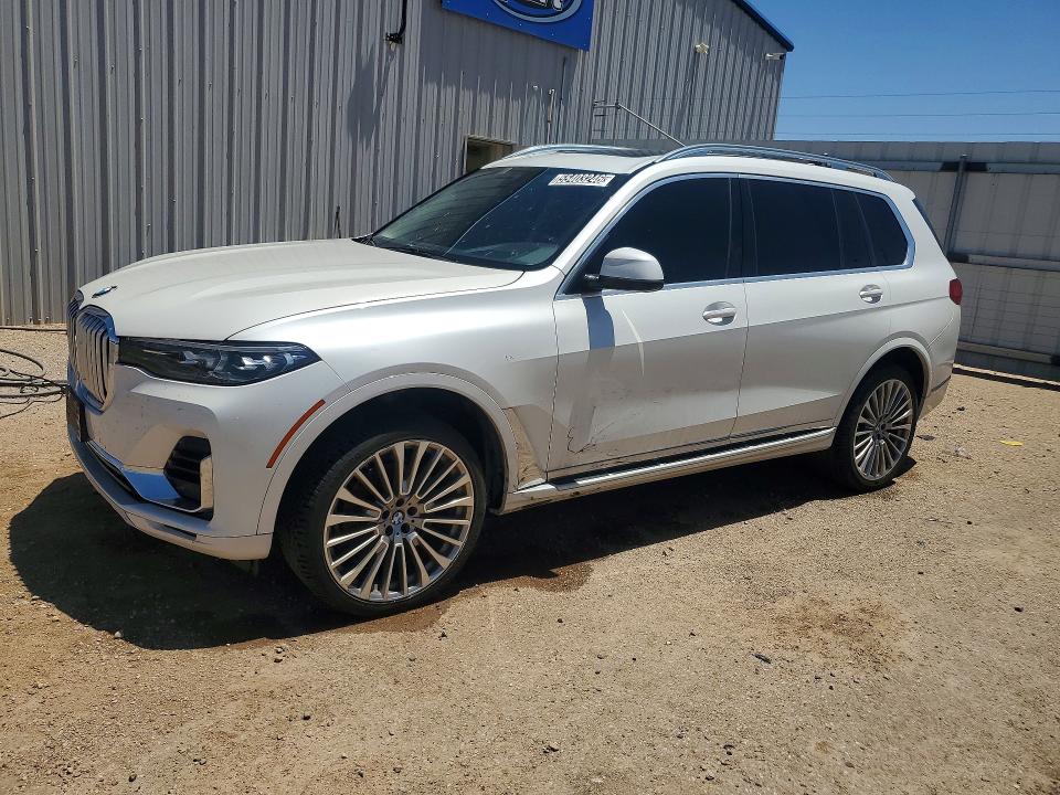 55403246 :رقم المزاد ، 5UXCW2C02L9A01929 vin ، 2020 Bmw X7 مزاد بيع