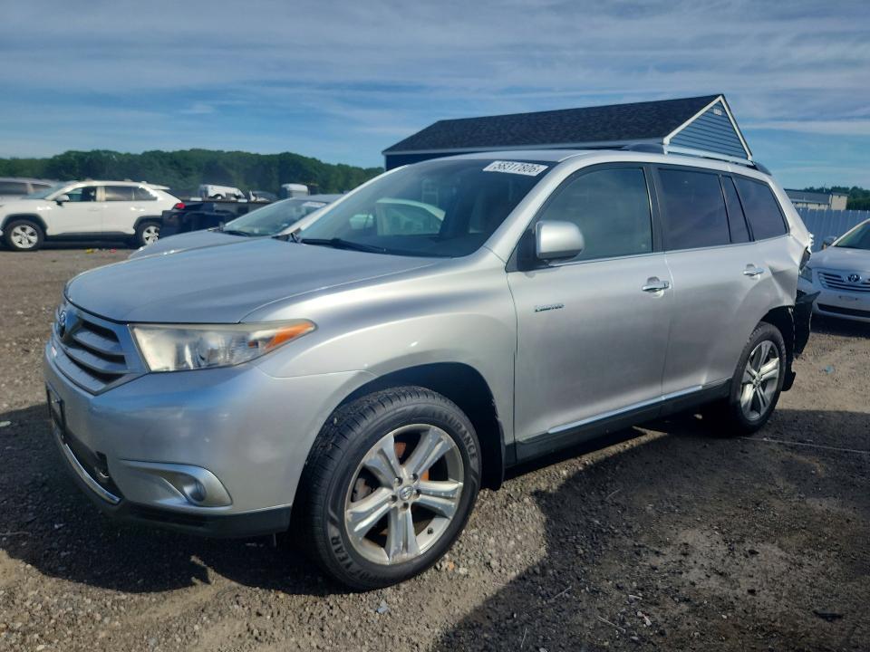 2012 Toyota Highlander მანქანა იყიდება აუქციონზე, vin: 5TDDK3EH4CS137407, აუქციონის ნომერი: 58317806